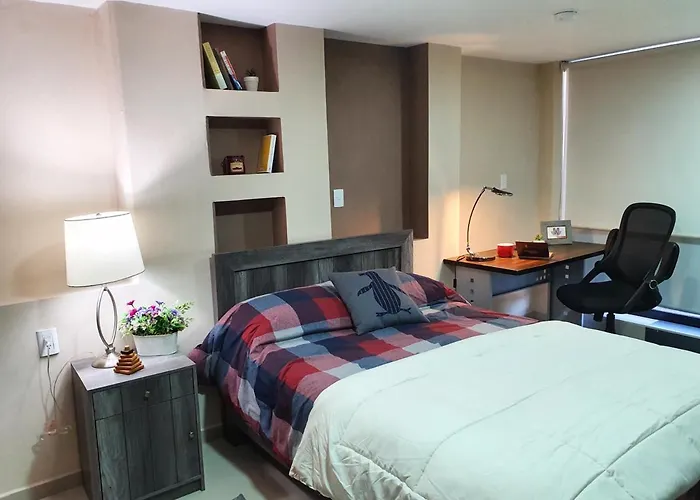 S04 Executive Suites At Itesm Cem Families Tourists & Travelers Choice Foreign Students Companies Executives Welcome!!! 10Min Izcalli-15Min Esmeralda-20Min Satelite-25Min Aifa